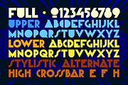 Dutch Courage Half&Half - Art Deco, a Sans Serif Font by Comicraft Fonts (Thumbnail 3 of 5)