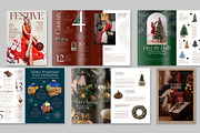 Christmas Magazine Template, a Magazine Template by BrandPacks (Thumbnail 3 of 6)