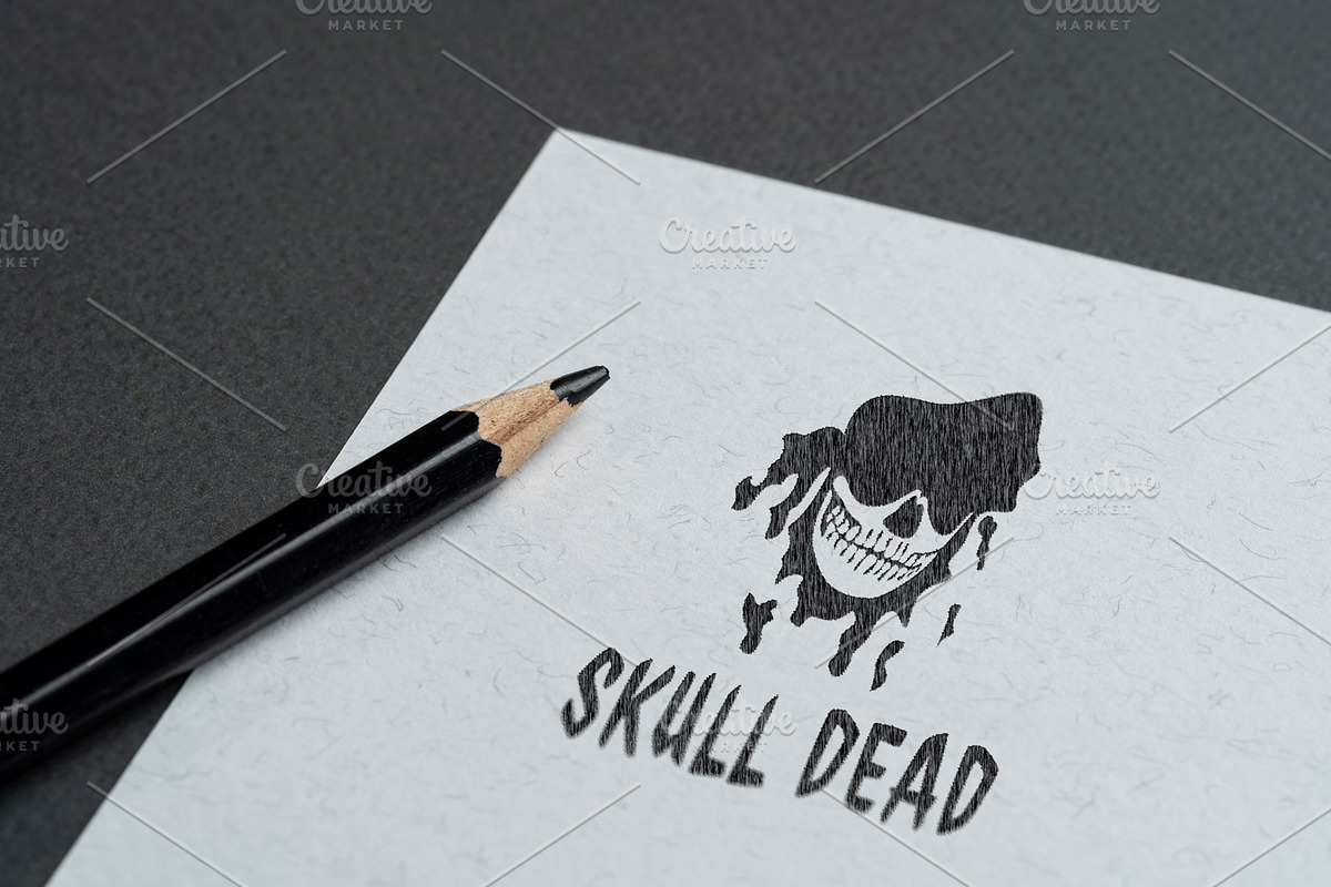 Skull dead logo, a Branding & Logo Template by Izalsye (Photo 1 of 5)