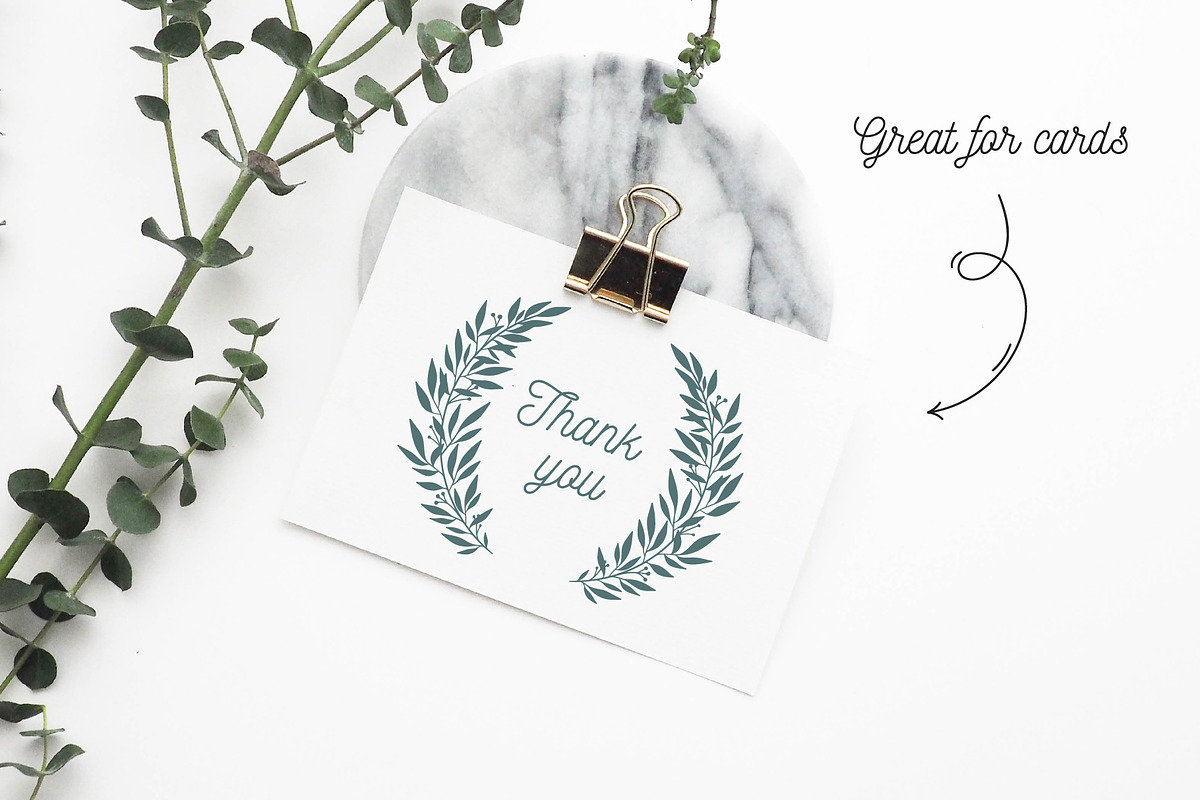 Wreath Stamps | Procreate brushes, a Brush Add-On by Wander Designs (Photo 5 of 7)
