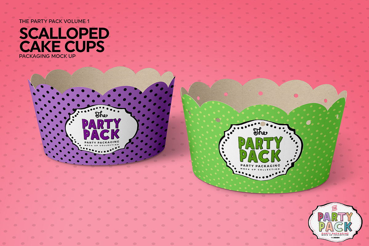 Vol.1 Party Packaging Mockups, a Cups & Container Mockup by INCDesign (Photo 12 of 18)