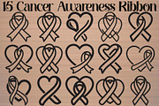 Cancer Awareness Ribbon, an Object Graphic by Gfx_Store (Thumbnail 16 of 16)