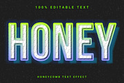 Creative Honeycomb Text Effect Style, a Layer Style Add-On by MightyDesign (Thumbnail 2 of 6)