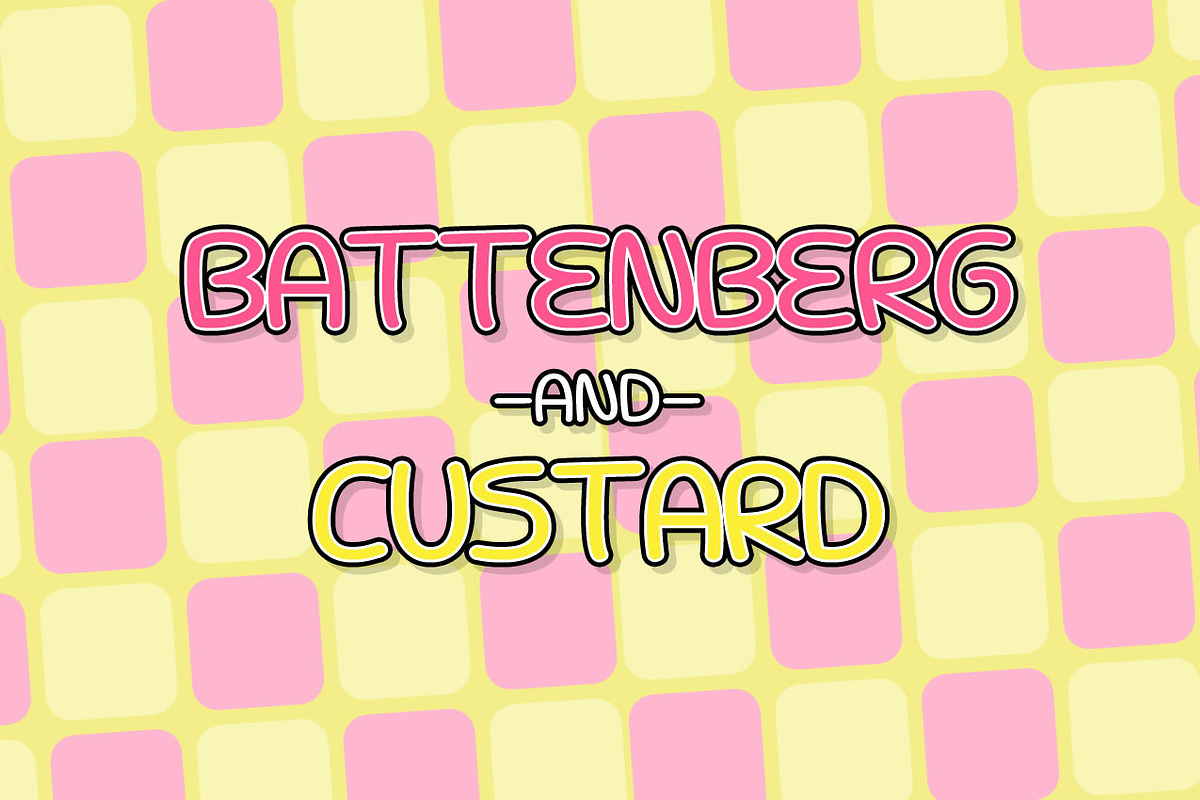 Battenberg and Custard
