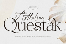 Asthelica Questak Modern Font Duo