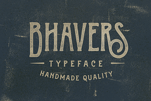 Bhavers Typeface