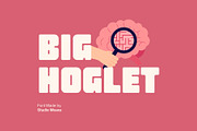 Big Hoglet - Retro Chunky Font, a Font by Studio Moara (Thumbnail 1 of 8)