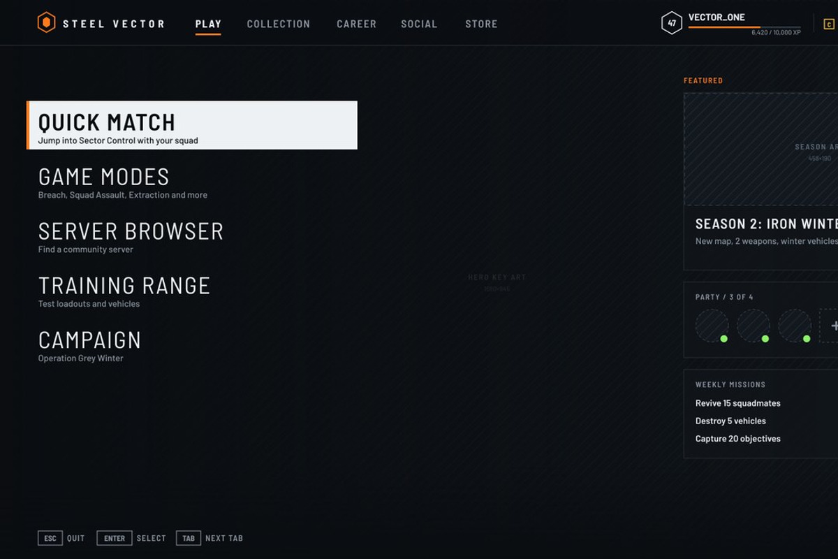 Military FPS Game 100 Screens, an UI Kit Template by pawellpi (Photo 20 of 116)