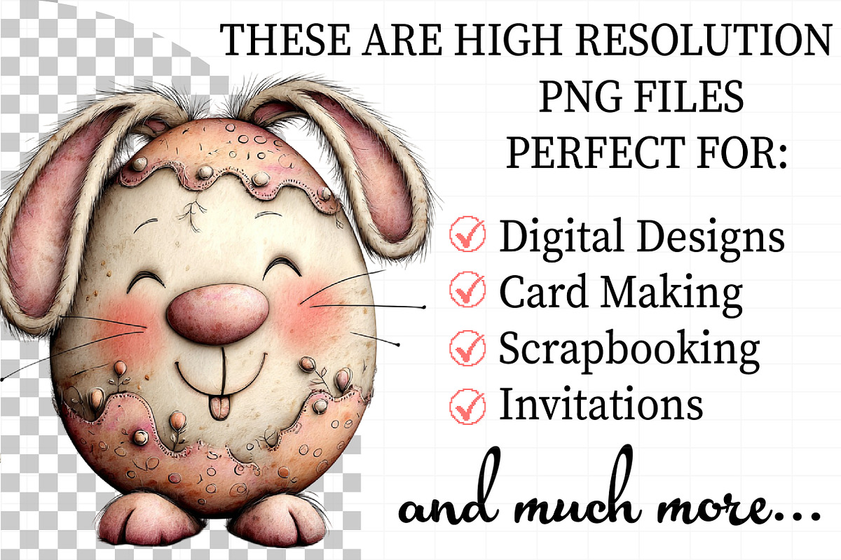 Whimsical Easter Egg Clipart, an Illustration by Daily.Designs (Photo 2 of 8)