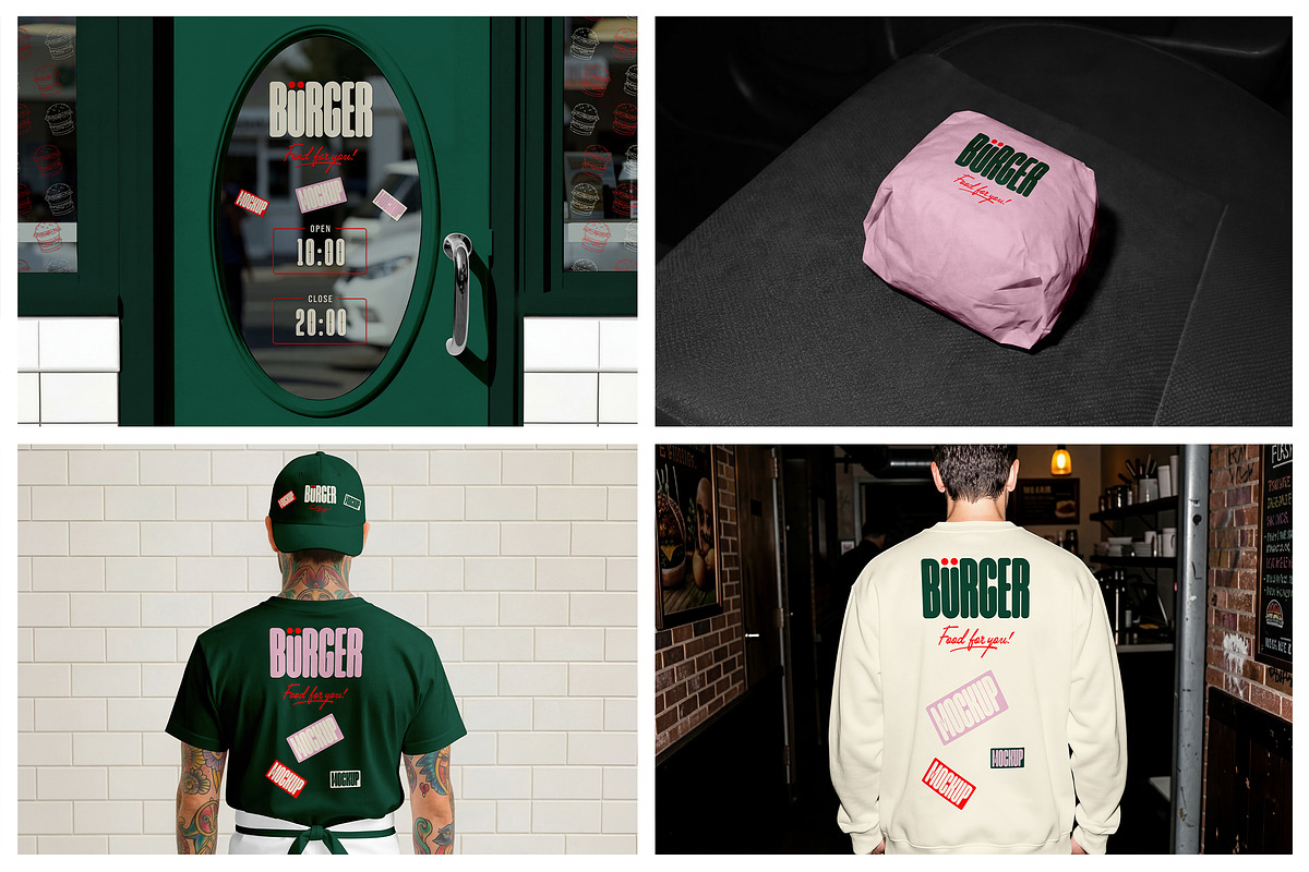 Burger Mockups - Bar Scenes, a Packaging Mockup by Mr.Mockup™ (Photo 9 of 13)
