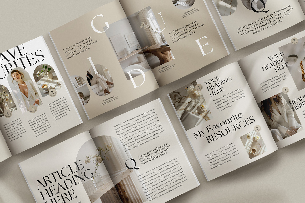 Life Coach Ebook Template Canva, a Brochure Template by Studio Loire (Photo 5 of 9)