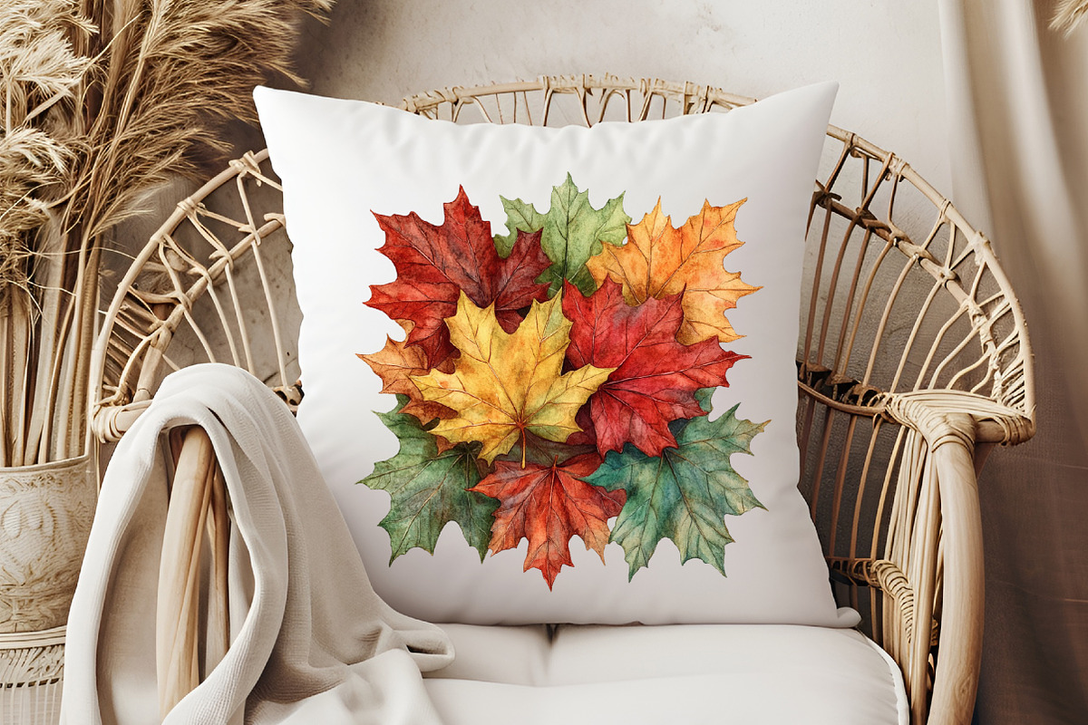 Watercolor Autumn Decorations Clipar, an Illustration by Pixels.Craft (Photo 6 of 7)