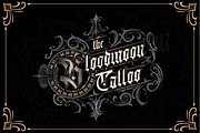 DB Bokutton Blackletter Typeface, a Blackletter Font by Sitintahitam (Thumbnail 2 of 8)
