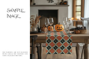 Autumn Style Table Runner Mockups