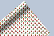 Christmas Owl: Patterns & Clipart, a Seasonal Illustration by Elatedowl (Thumbnail 8 of 16)
