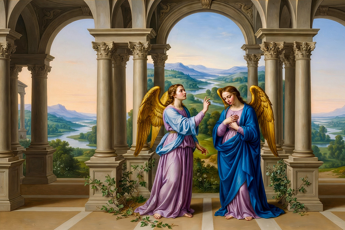 Renaissance Angelic Classical, an Education Illustration by StockVerse Creative (Photo 2 of 4)