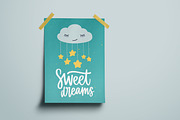 Sweet dreams cards set, a Decorative Illustration by Good Studio (Thumbnail 5 of 9)