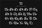 Blacker Spirit, a Blackletter Font by Letterara (Thumbnail 9 of 15)