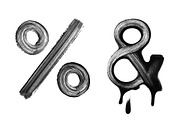 Melt Black Paint Font, a Handwritten Font by Handmadefont (Thumbnail 8 of 10)