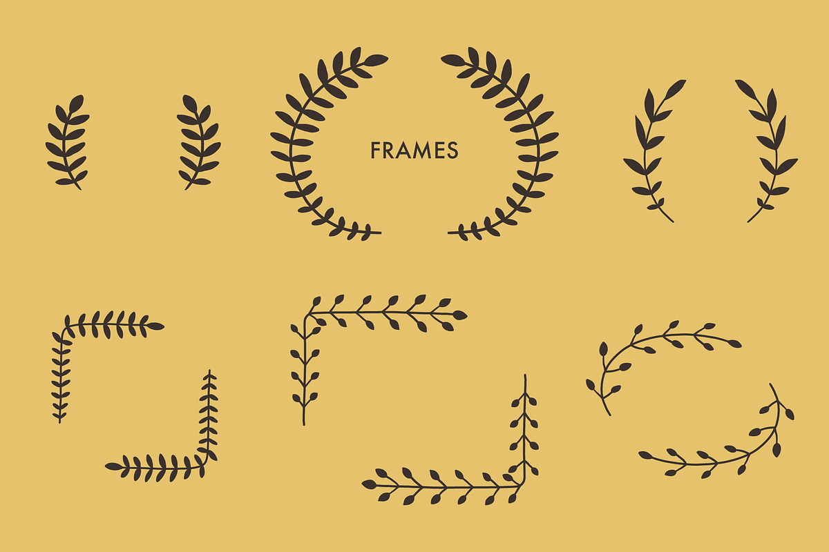 Home. Cozy vector lettering set., an Object Graphic by anna khramtsova (Photo 6 of 10)