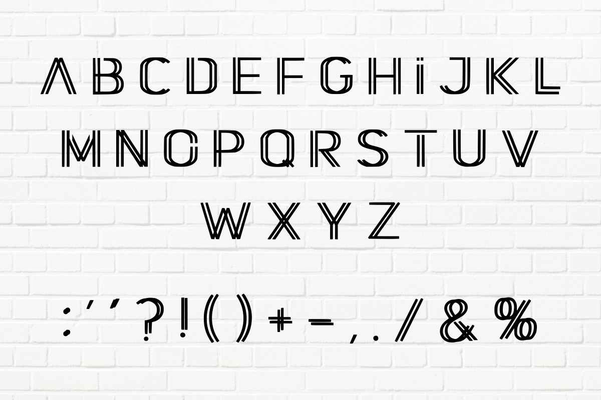 SUPER GLOW NEON LIGHT FONT, a Blackletter Font by Fourteen Letter (Photo 7 of 10)