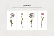 Eternal Bloom Elegant Floral Pattern, a Pattern Graphic by Yello_illustration (Thumbnail 5 of 14)