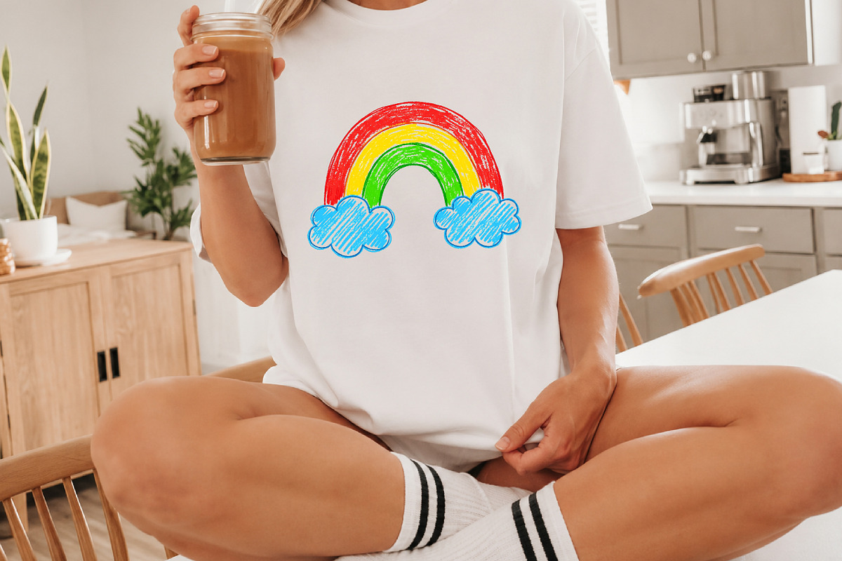 Hand Drawn Rainbow PNG, a Seasonal Illustration by Canvas Craft (Photo 3 of 6)