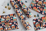 Gingerbread Candy Land, a Pattern Graphic by Lidiebug (Thumbnail 3 of 7)