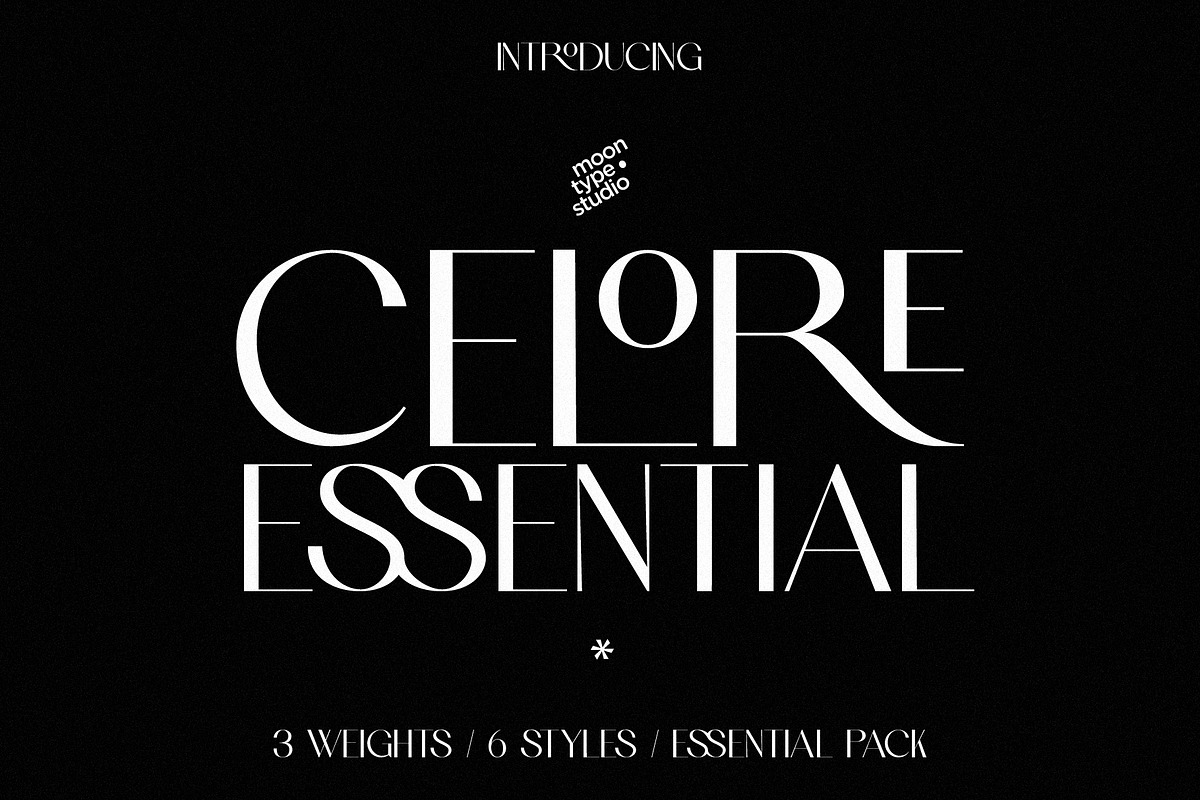 Celore - Essential Pack (6 Fonts), a Sans Serif Font by Schrifted Type (Photo 1 of 10)