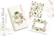 Watercolor Verdant Ritual Collection, a Decorative Illustration by MayaNavits (Thumbnail 4 of 13)