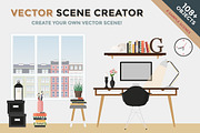 Vector Scene Creator, an Object Illustration by Mgd.Design (Thumbnail 1 of 3)