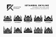 Istanbul Skyline Icon Vector, an Icon by Akatype Studio (Thumbnail 1 of 3)