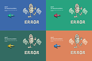 404 Mummy - Animated 404 Error Page, a Websites & App Template by XYZ Space (Thumbnail 1 of 6)