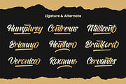 Straight Ahead Modern Script Font, a Script Font by Ronny Studio (Thumbnail 8 of 11)