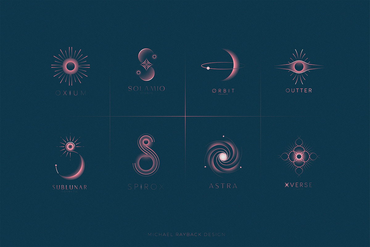 AERIAL Logo Collection, a Branding & Logo Template by Michael Rayback Design (Photo 2 of 20)