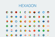 Simplified World Flags, an Icon by Xinh Studio (Thumbnail 5 of 9)