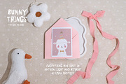 Bunny Things 45 Frame & Card Mockups, a Product Mockup by Muse Mockups (Thumbnail 8 of 16)