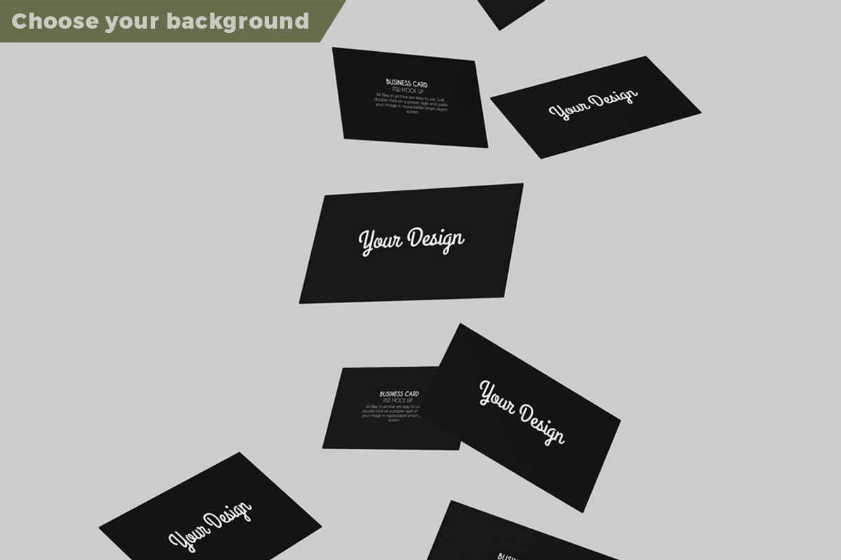 4-Pack PSD. Business cards, a Print Template by Egor Shkolnikov (Photo 5 of 6)