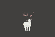 Goat seamless + clipart vector set, a Pattern Graphic by PatternsBlooming (Thumbnail 8 of 8)