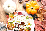 Autumn Thanksgiving clipart, a Decorative Illustration by heyiamalice (Thumbnail 8 of 13)