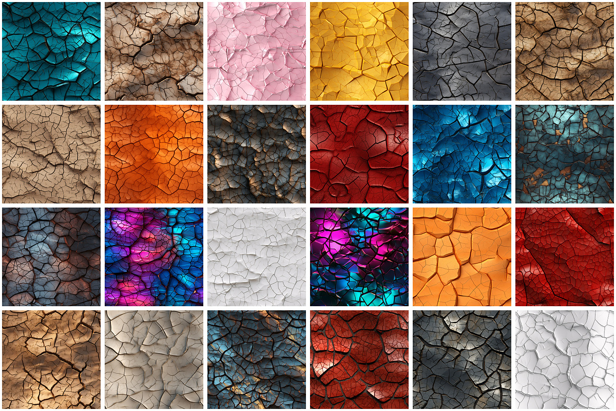 Crack Texture Pattern, a Pattern Graphic by Forhadx5 (Photo 5 of 16)