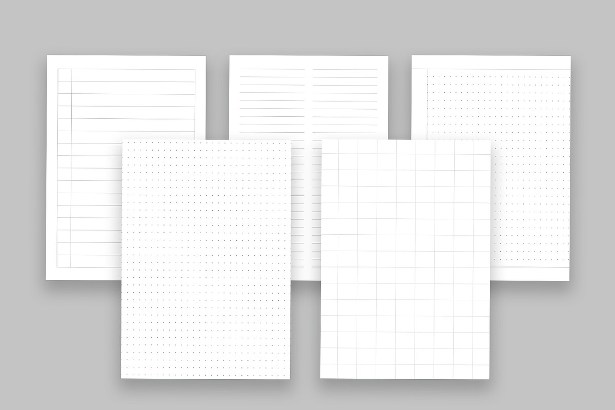 Digital Notebook Template | Notes, a Stationery Template by Design Zone (Photo 4 of 5)