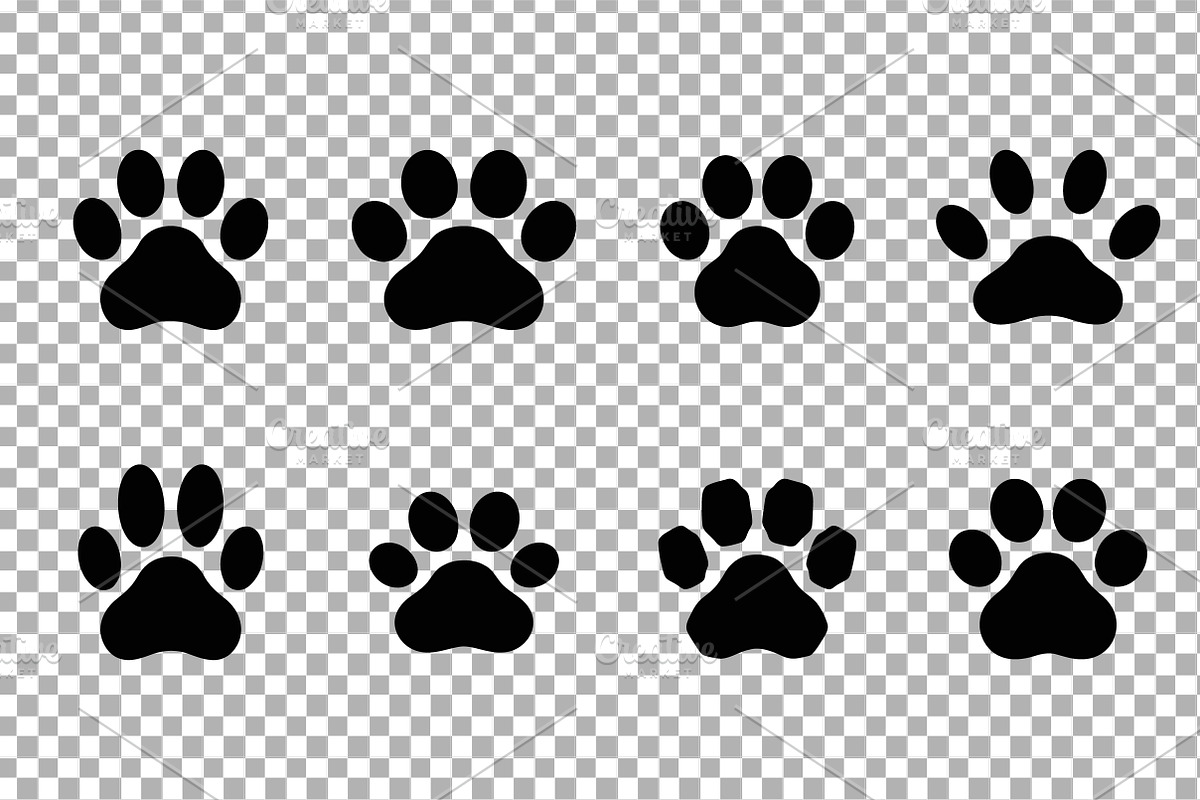 Paw Print Icon Bundle, an Object Graphic by Artonix (Photo 3 of 3)