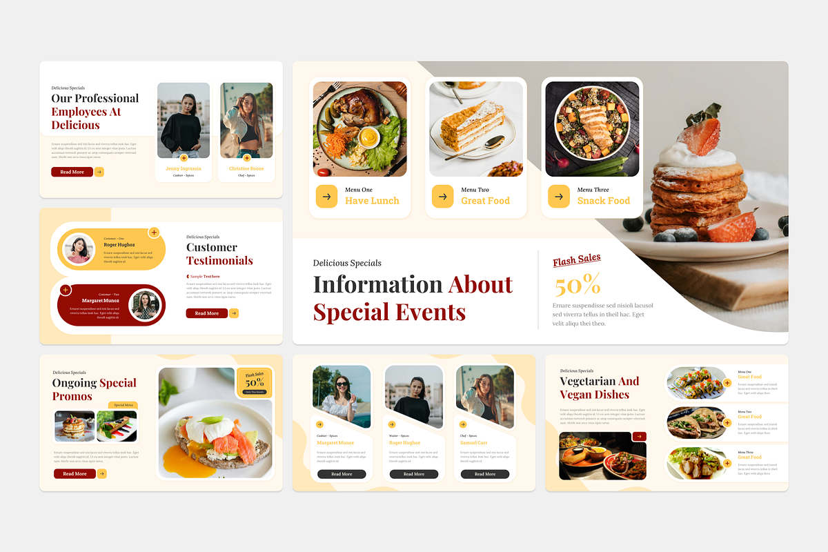 Food Google Slide, a Presentation Template by YossyOneStd (Photo 6 of 6)