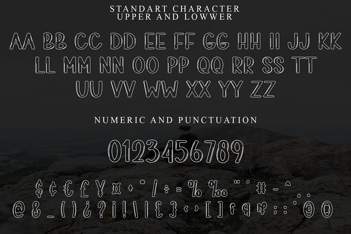Bubble Costum, a Serif Font by FreshTypeINK (Photo 4 of 8)