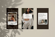 Bohemian Instagram Pack | PS & Canva, a Social Media Template by Visuel Colonie® (Thumbnail 9 of 15)