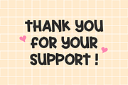 Super Spring - Retro Display Font, a Handwritten Font by KiddoGlyphs Studio (Thumbnail 5 of 5)