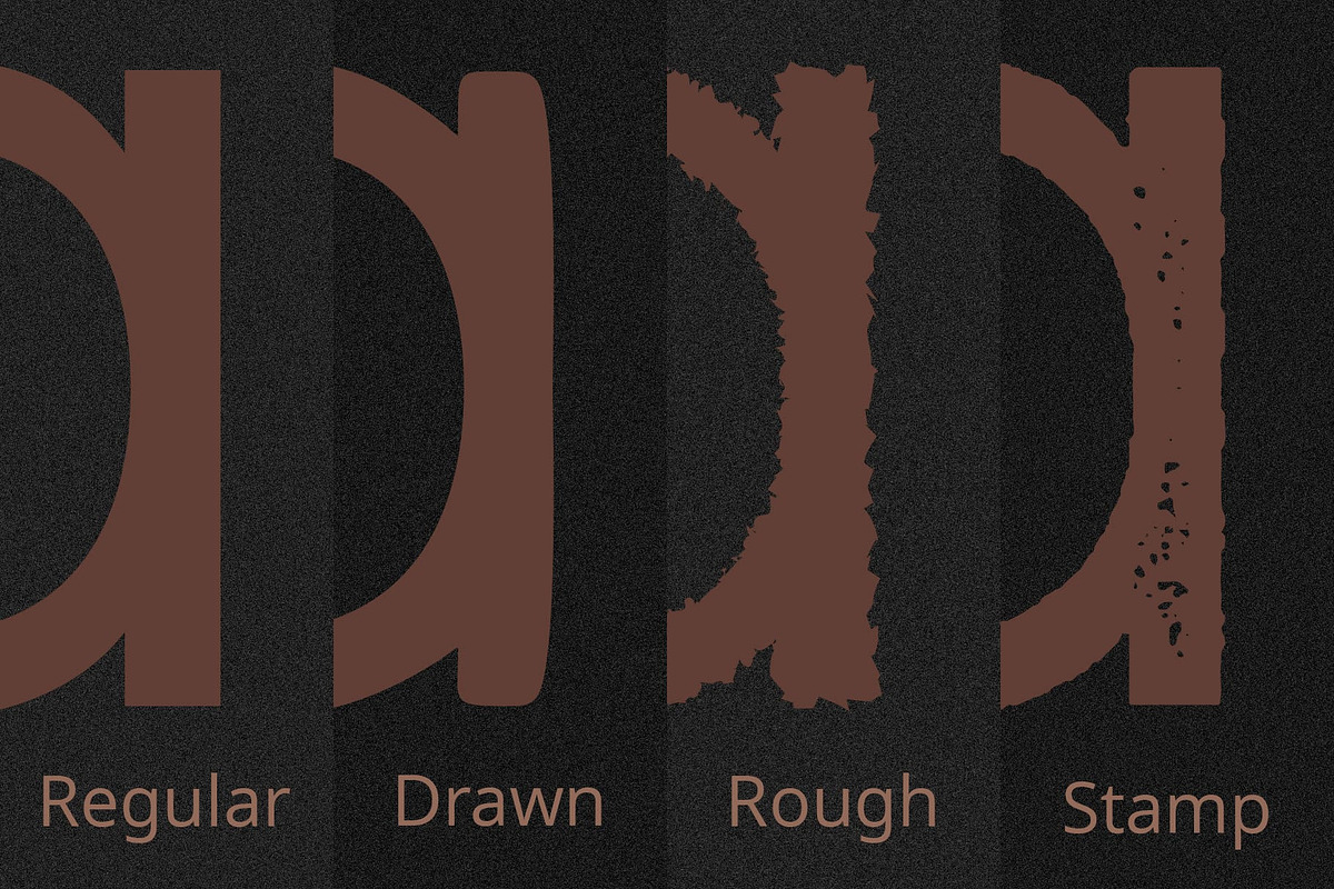 Napzer Vintage, a Sans Serif Font by Craft Supply Co. (Photo 3 of 8)