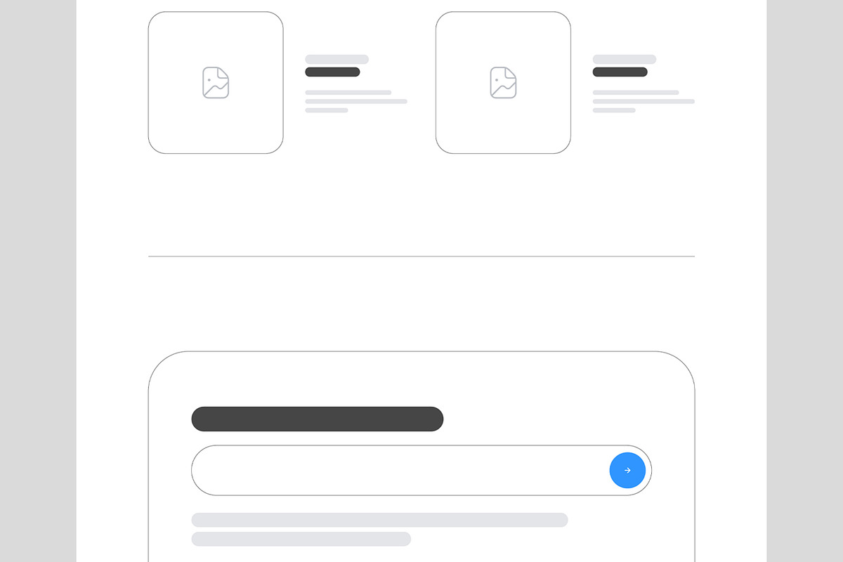 Wireframe Landing Page Template, a Landing Page Template by ContestDesign (Photo 6 of 7)