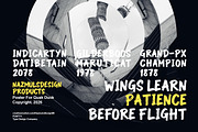 QuakDuck - Brush Font, a Sans Serif Font by NazmulsDesign (Thumbnail 3 of 16)